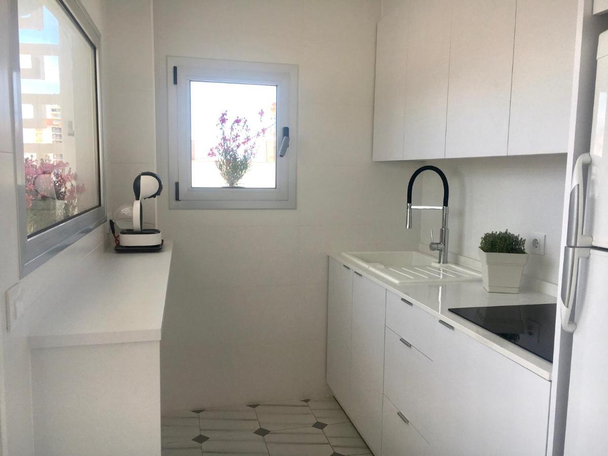 Apartamento Primera Linea De Playa Bellreguard Luaran gambar