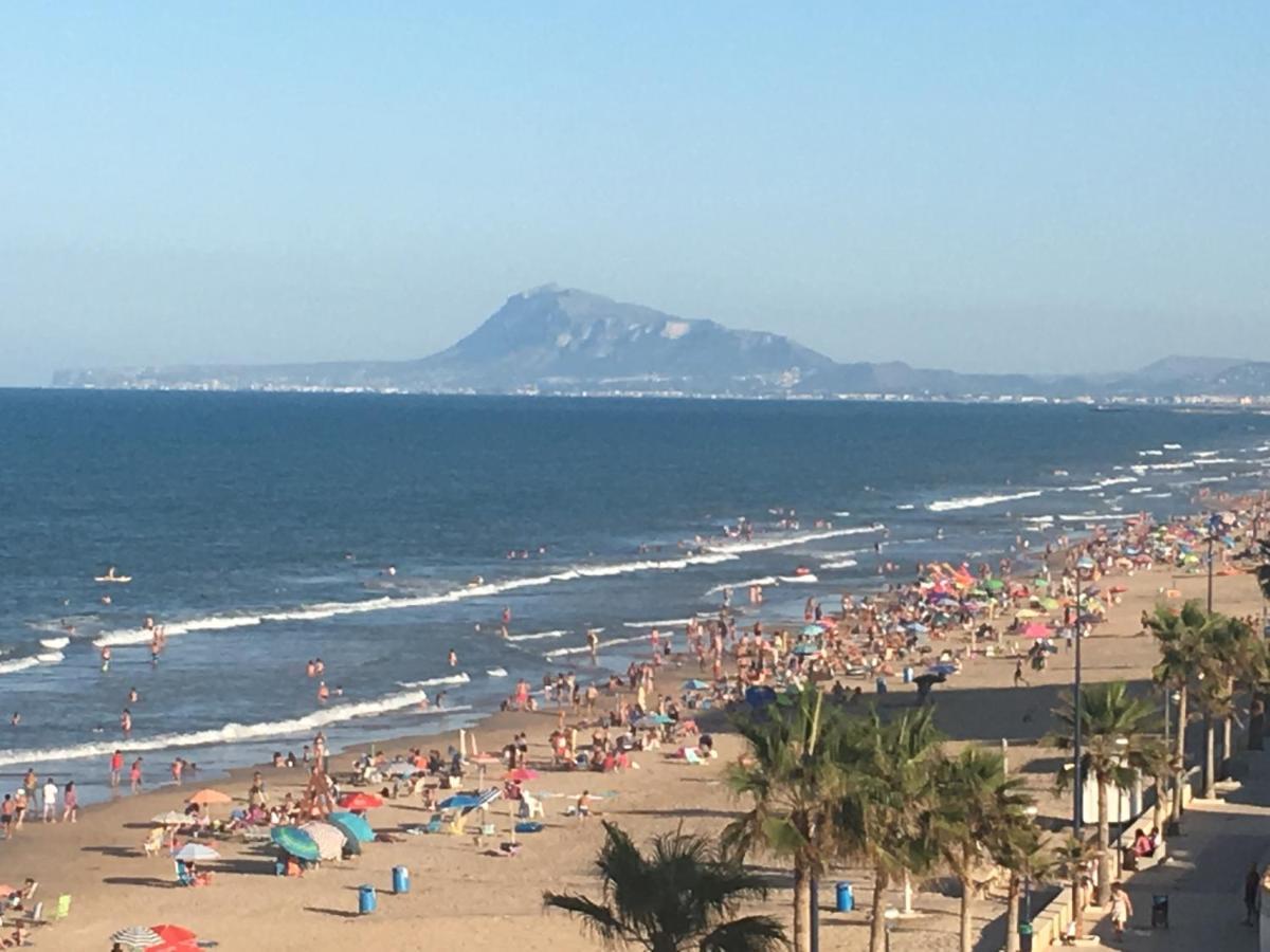 Apartamento Primera Linea De Playa Bellreguard Luaran gambar
